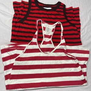 current elliot red stripe tank bundle!